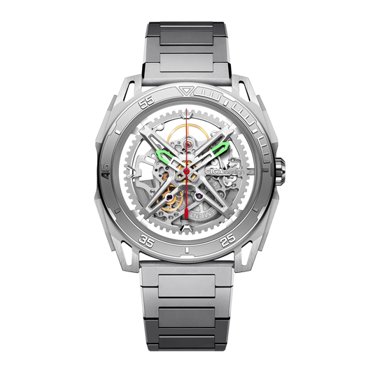 CIGA design ROUND AUTOMATIC SKELETON WATCH · FALCON