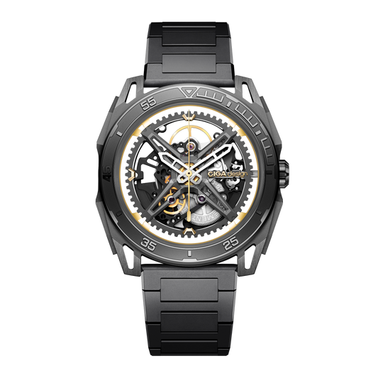 CIGA design ROUND AUTOMATIC SKELETON WATCH · FALCON