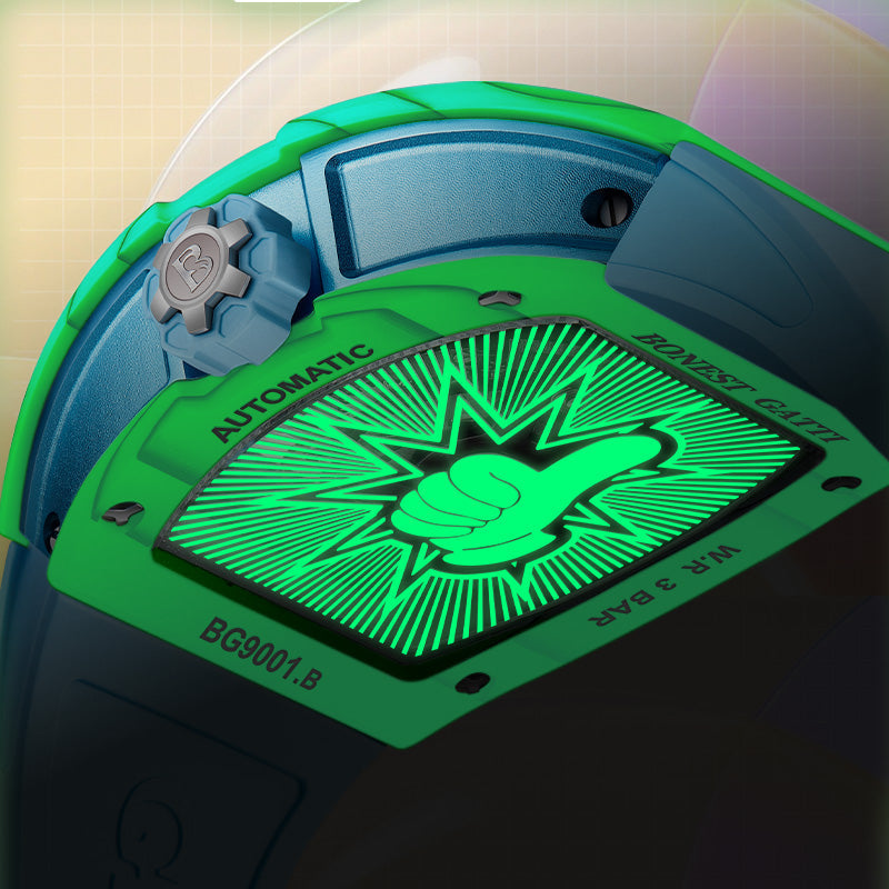 Carbon Fiber Luminous Cyber Life Watch