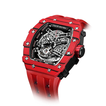 Luxury Carbon Fiber Automatic Watch: Durable, Stylish, Precise Self-Winding Timepiece