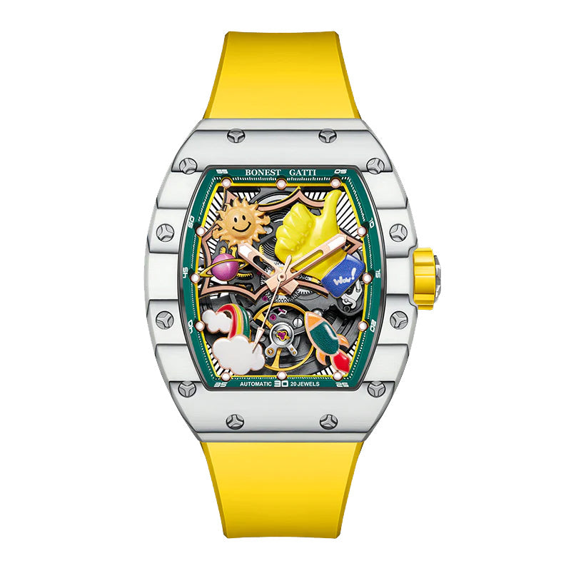 Carbon Fiber Luminous Cyber Life Watch