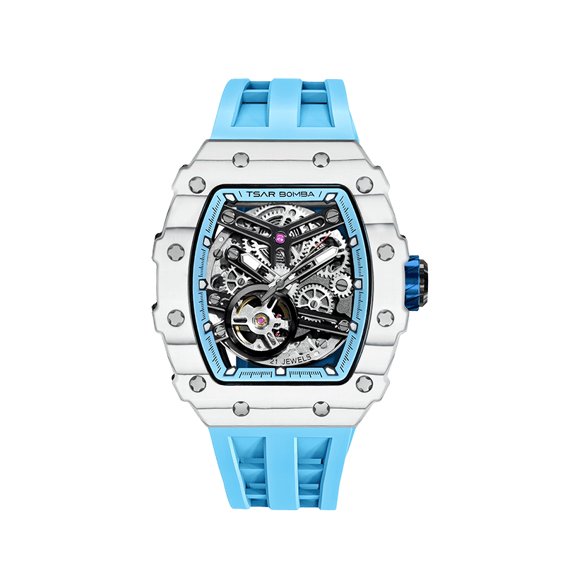 Luxury Carbon Fiber Automatic Watch: Durable, Stylish, Precise Self-Winding Timepiece