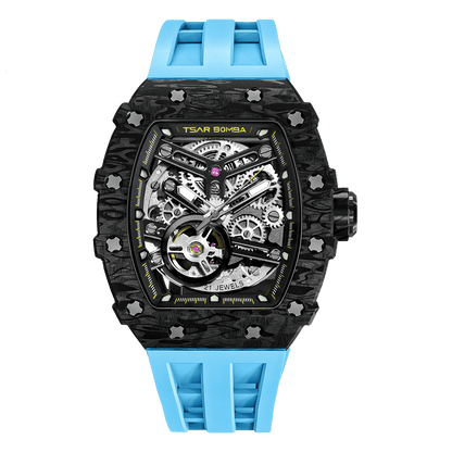 Luxury Carbon Fiber Automatic Watch: Durable, Stylish, Precise Self-Winding Timepiece
