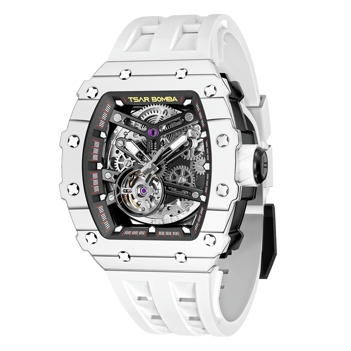 Luxury Carbon Fiber Automatic Watch: Durable, Stylish, Precise Self-Winding Timepiece
