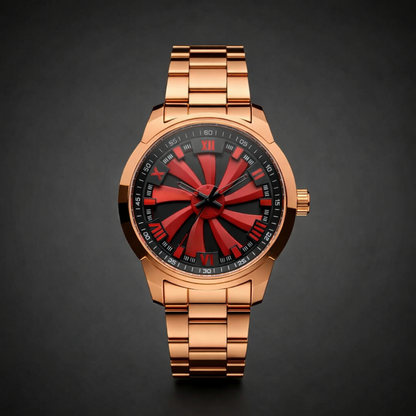 Copper Blaze - Red Dial Luxury Watch for Men