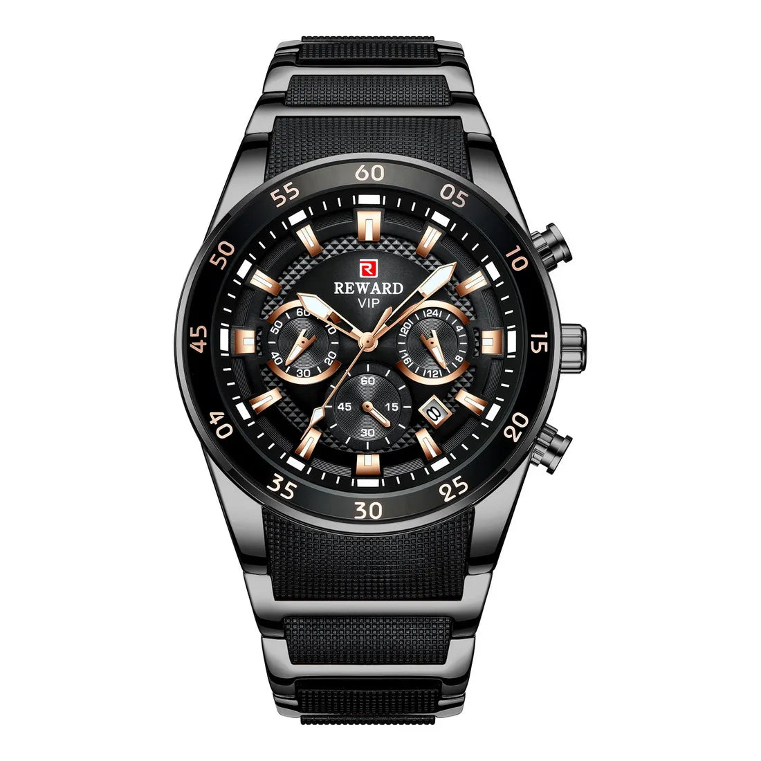 REWARD 81011 Men's Waterproof Multifunctional Quartz Watch