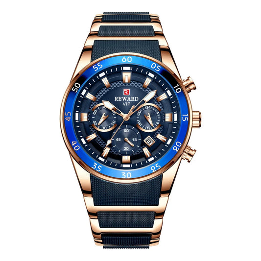 REWARD 81011 Men's Waterproof Multifunctional Quartz Watch