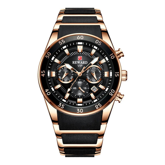 REWARD 81011 Men's Waterproof Multifunctional Quartz Watch