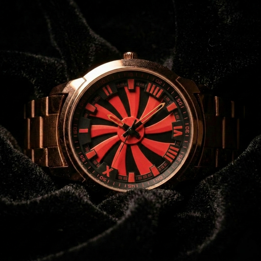 Copper Blaze - Red Dial Luxury Watch for Men