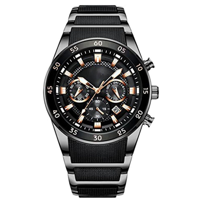 Men's Waterproof Multifunctional Quartz Watch