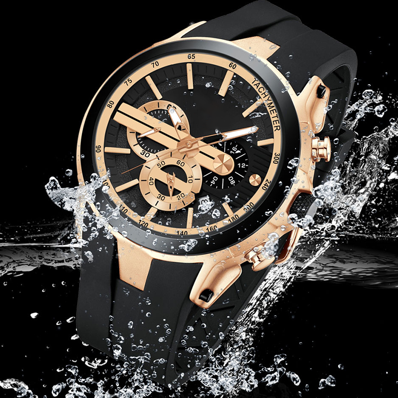 Stylish Sports Watch with Luminous Display