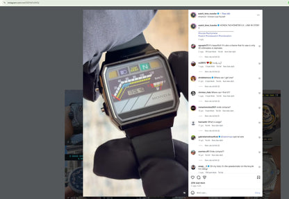 H*nda Watch Version II (The discount is valid until November 1)